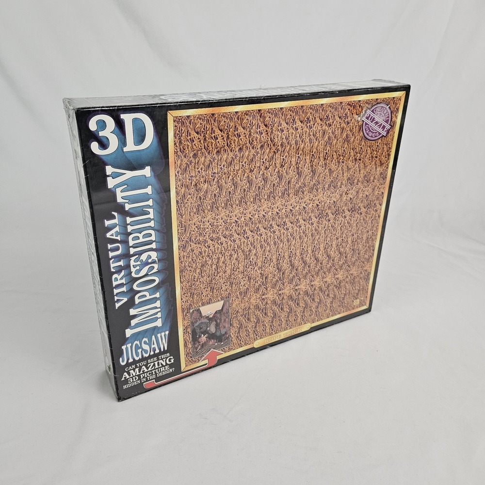 Virtual Impossibility 768 Piece Jigsaw Puzzle Rope Trick 3D picture NEW